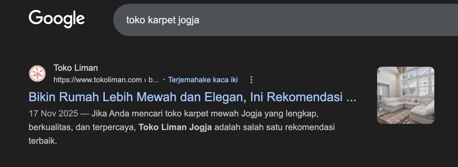 Contoh Website Company Profile Layana